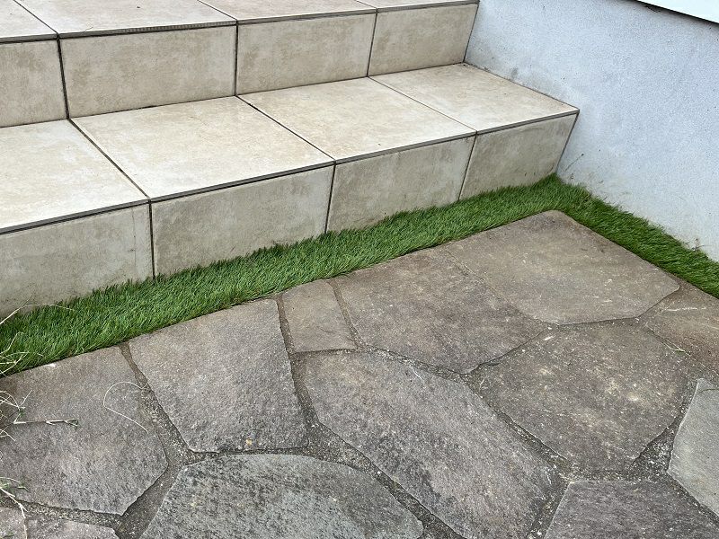 目地用人工芝ふわふわターフ ハイエンド(30mm) 95mm×5m | 人工芝