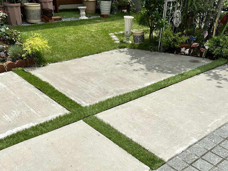 目地用人工芝ふわふわターフ ハイエンド(30mm) 95mm×5m | 人工芝